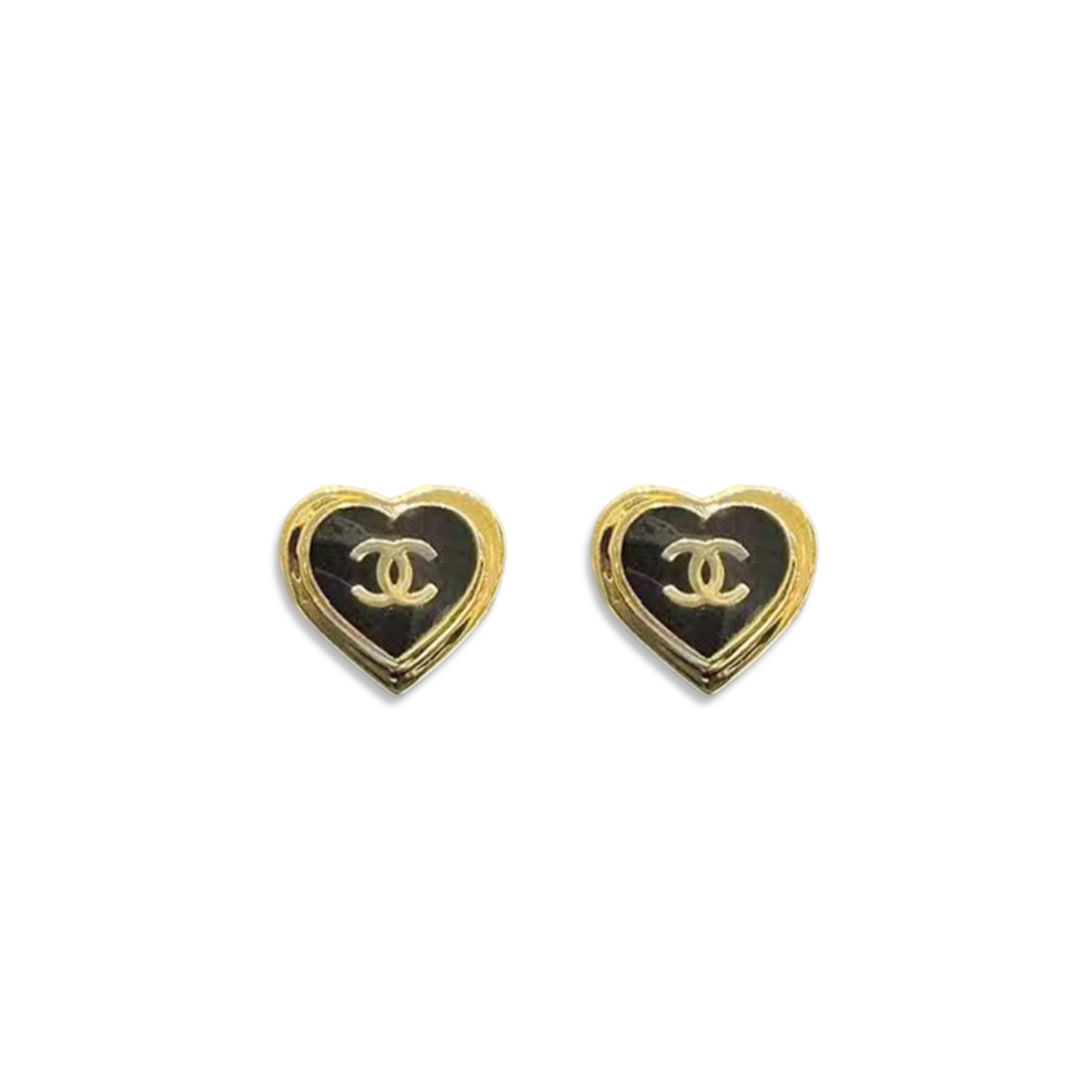 CHANEL HEART EARRINGS